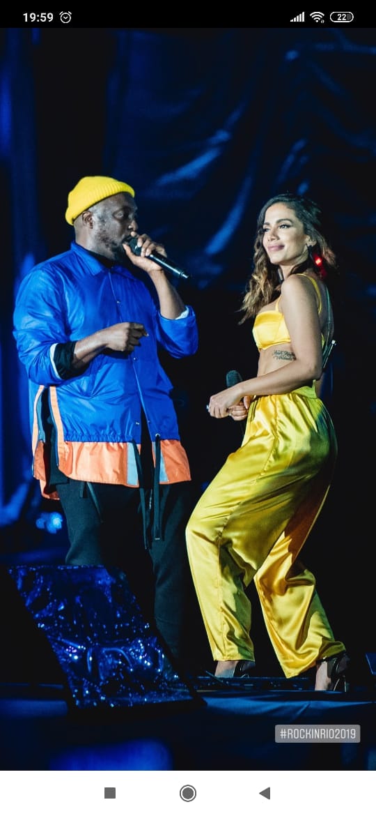 Marca brasiliense veste Anitta no Rock In Rio