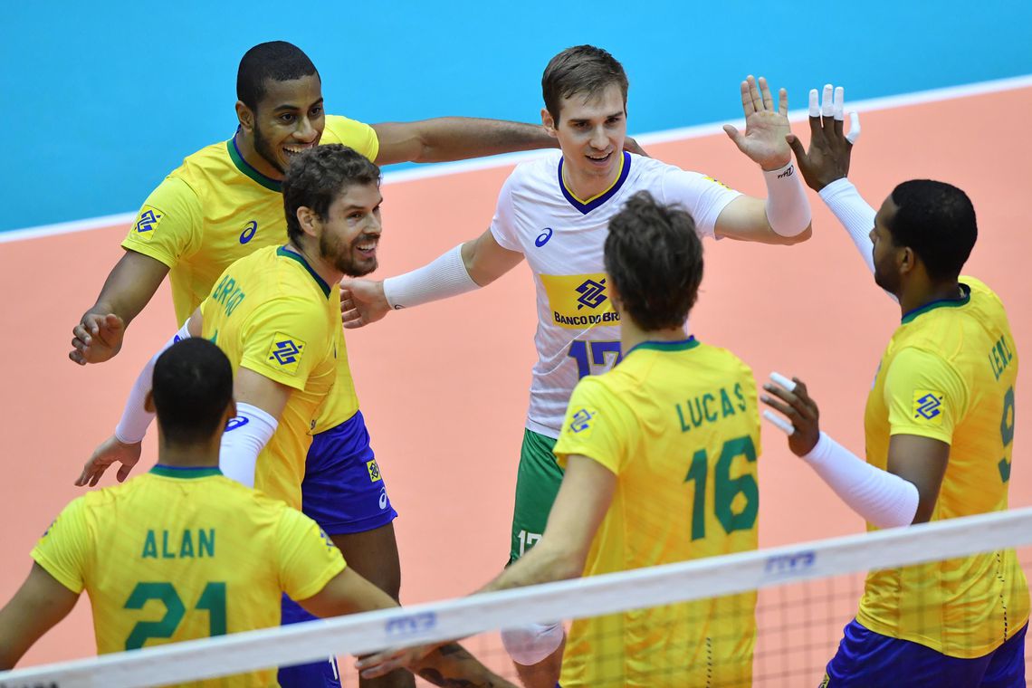 Copa do Mundo de vôlei masculino: Brasil 100%