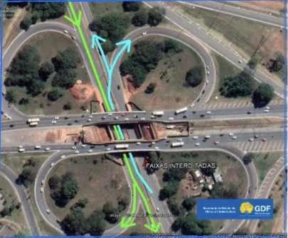 Viaduto EPTG/EPCT será parcialmente interditado