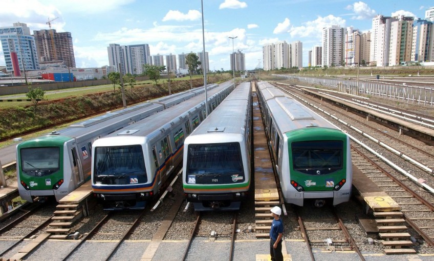 Metrô-DF fará manutenção corretiva em trilhos de Ceilândia neste domingo