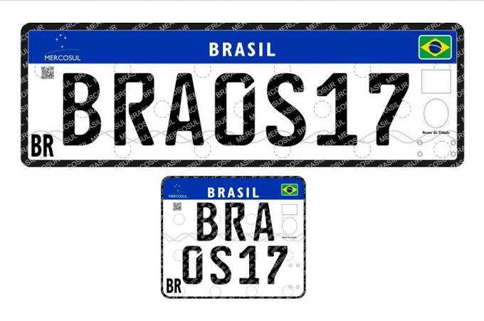 Placas com padrão do Mercosul entram em vigor em todo o país