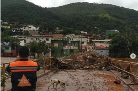 Número de mortes pelas chuvas chega a 55 em Minas Gerais