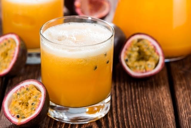 Suco de frutas para acalmar