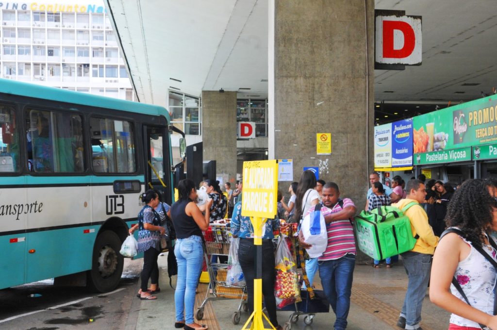 Passageiros aprovam mudança do terminal do entorno