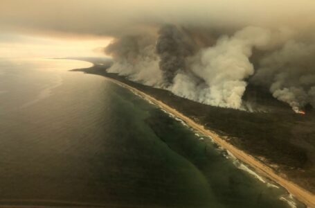 Chuva “limpa” fumaça da Austrália no sul do Brasil