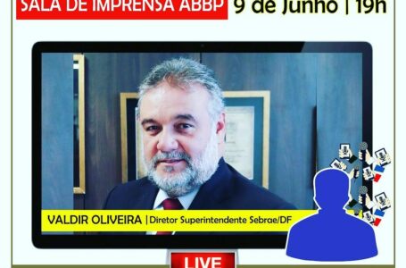 SALA DE IMPRENSA ABBP | Valdir Oliveira, do Sebrae/DF, é o entrevistado desta terça (09)