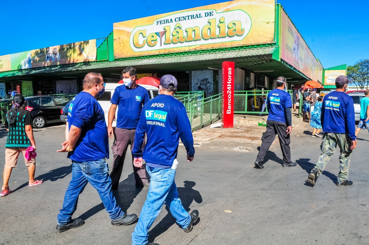 GDF distribui 40 mil máscaras e conscientiza população sobre Covid-19