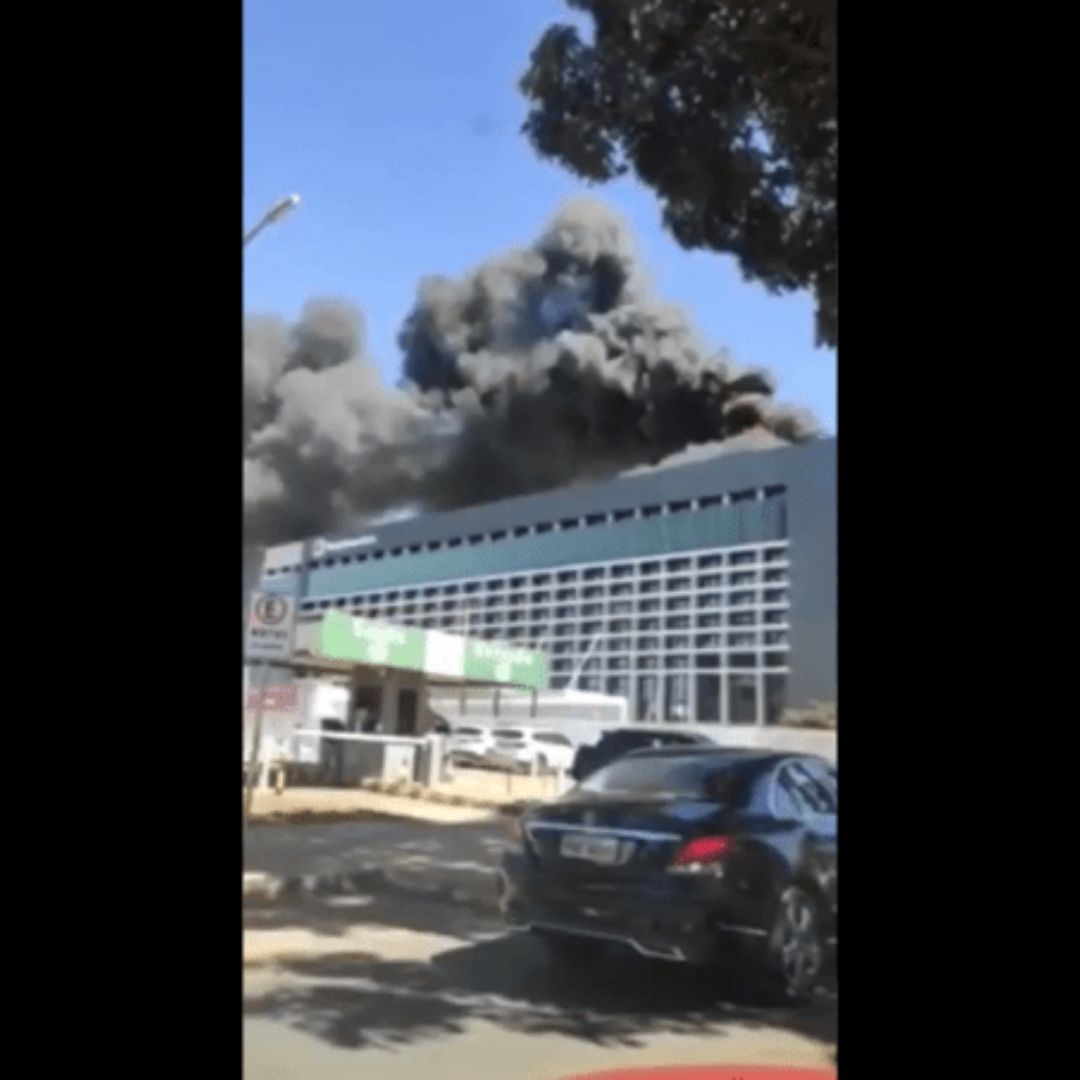 Incêndio em hospital particular do DF faz pacientes serem retirados às pressas