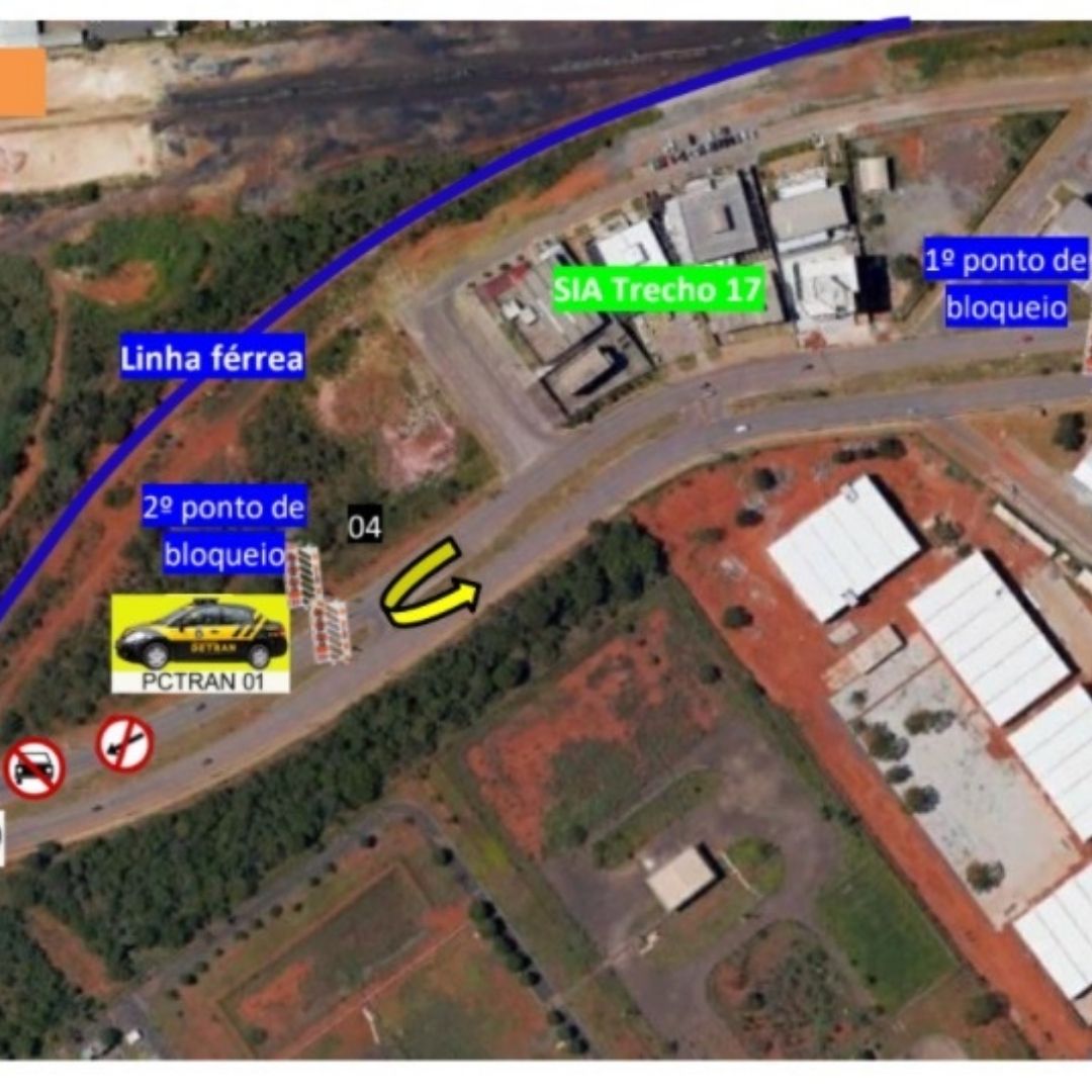 Atenção, motoristas: interdições durante o fim de semana