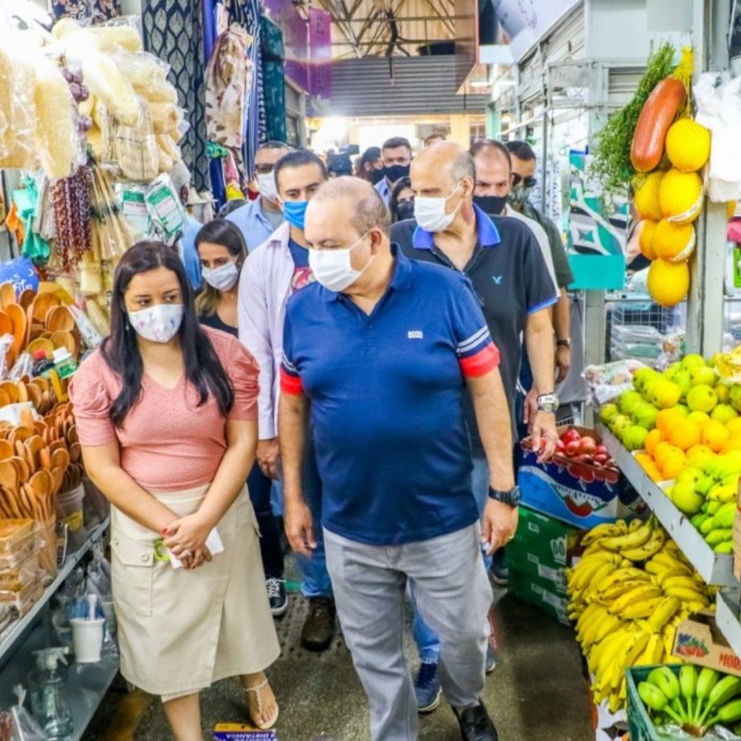 Obras na feira do Guará é anunciada por Ibaneis