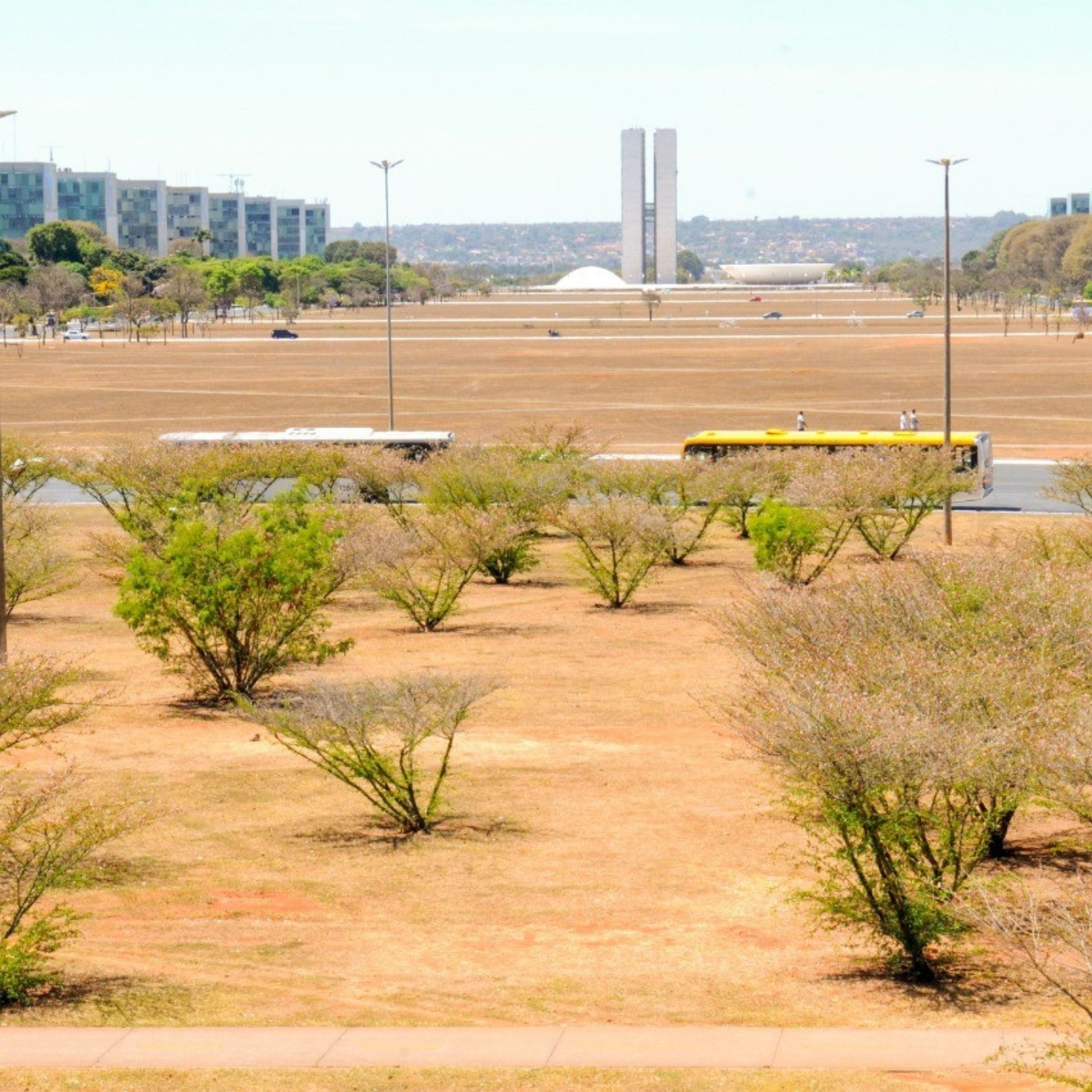 Calor e baixa umidade deixam DF em ‘alerta vermelho’