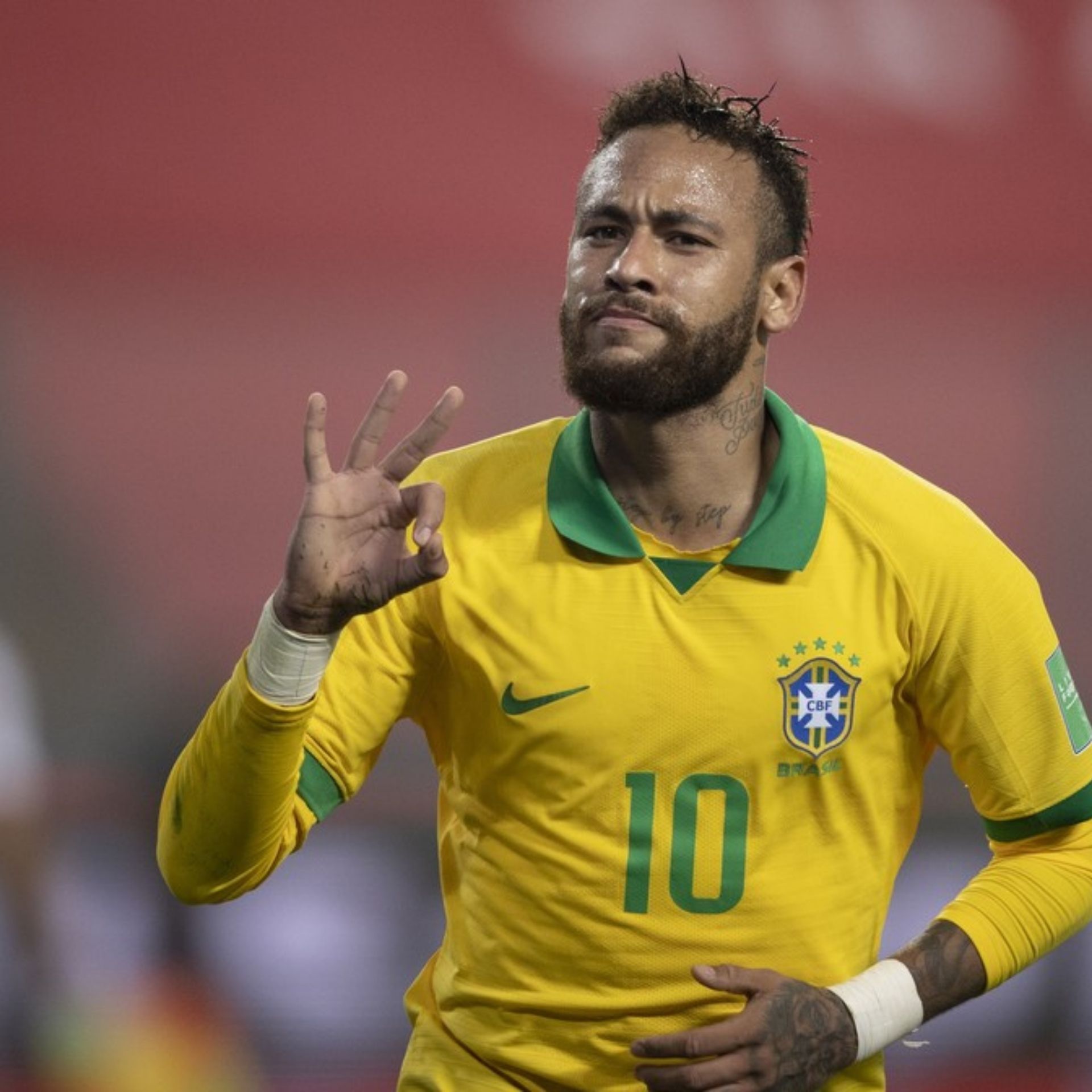 Neymar marca três vezes e ajuda Brasil a vencer Peru nas eliminatórias