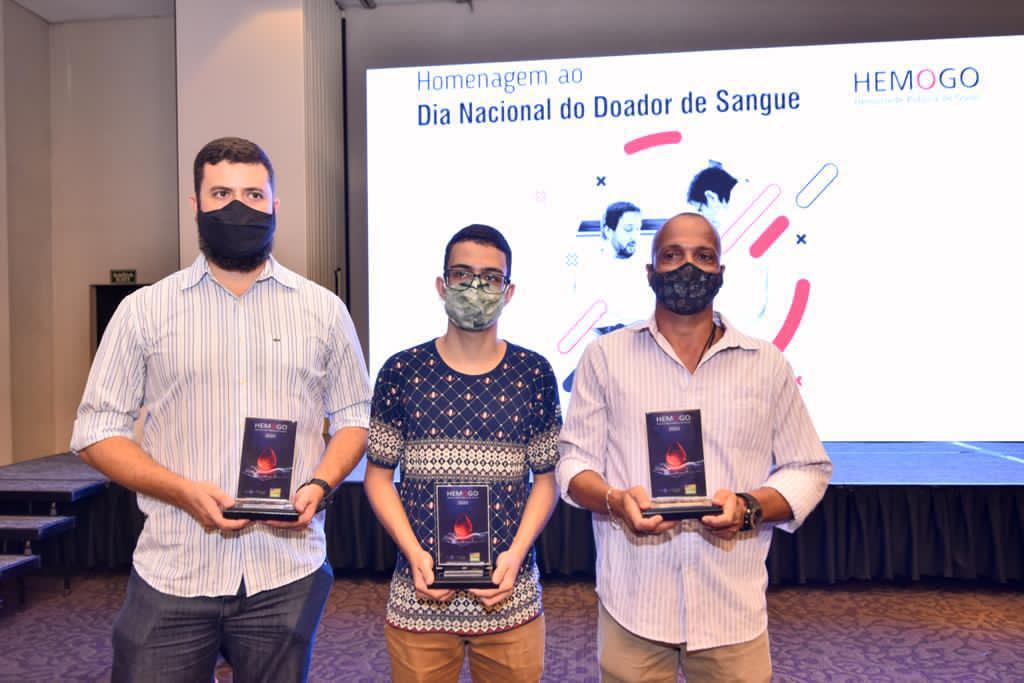 Governo de Goiás homenageia doadores de sangue e alerta para necessidade do ato para salvar vidas