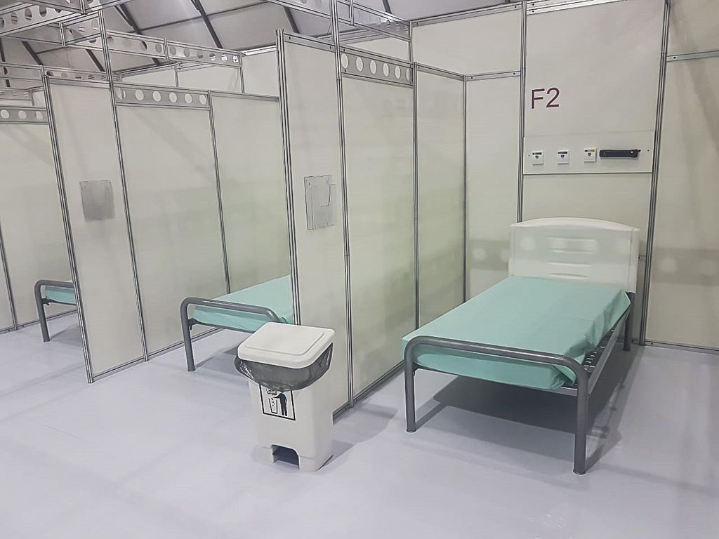 Obra do Hospital de Campanha de Ceilândia é entregue à Secretaria de Saúde