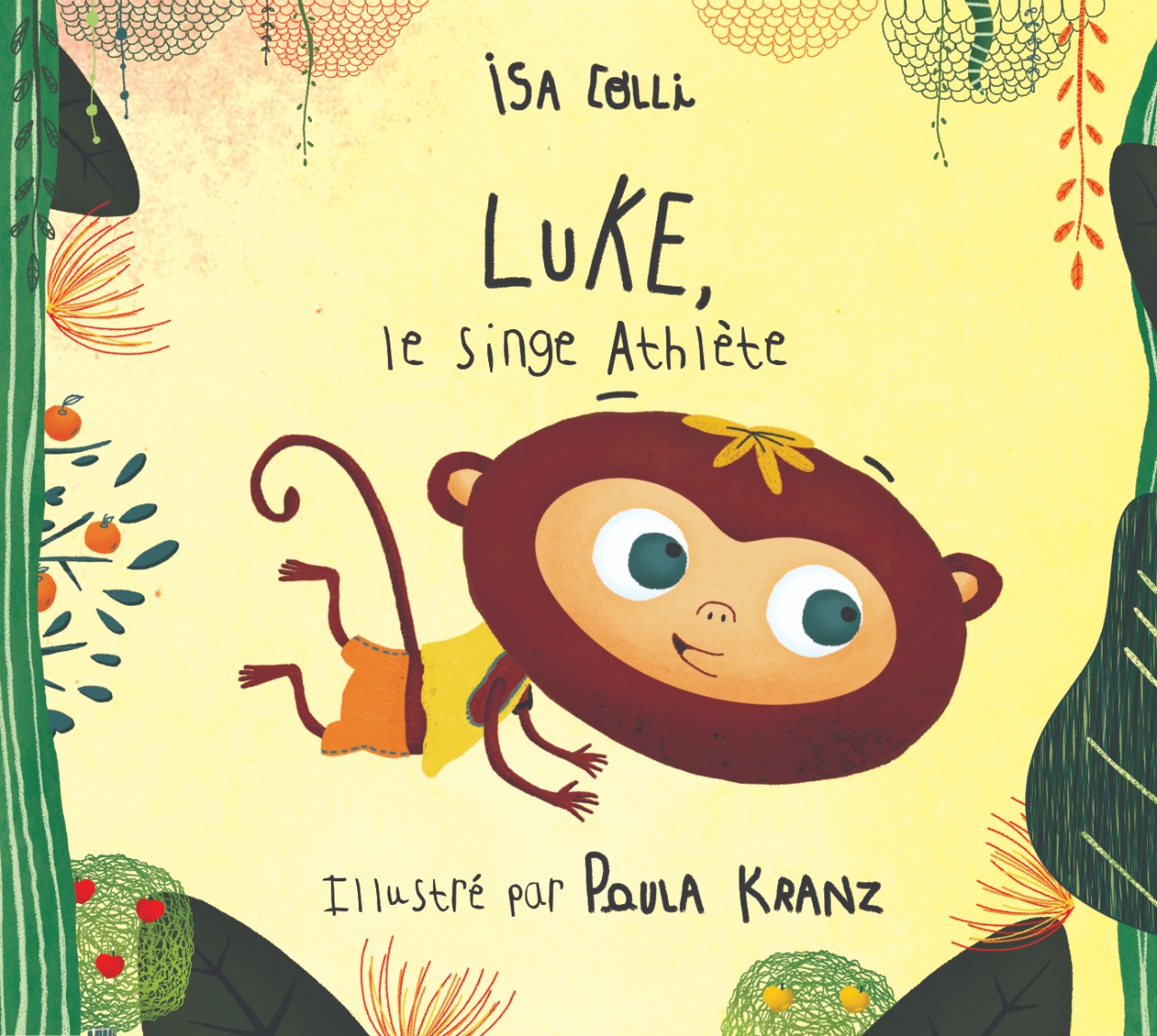 ISA COLLI | Escritora brasileira, lança livro infantil “Luke, o Macaco Atleta”, em francês