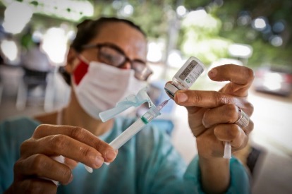 Saúde vacina 18.378 pessoas contra o influenza em 5 dias