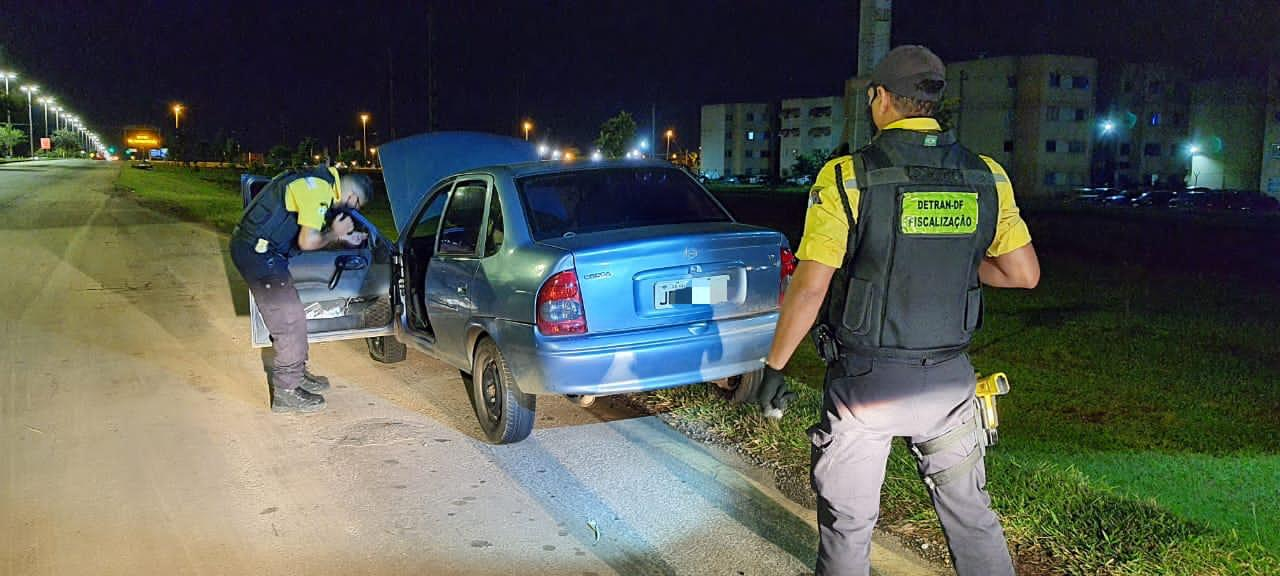 Detran localiza mais um veículo roubado