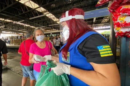 Governo de Goiás e OVG distribuem mais de 355 mil máscaras de proteção