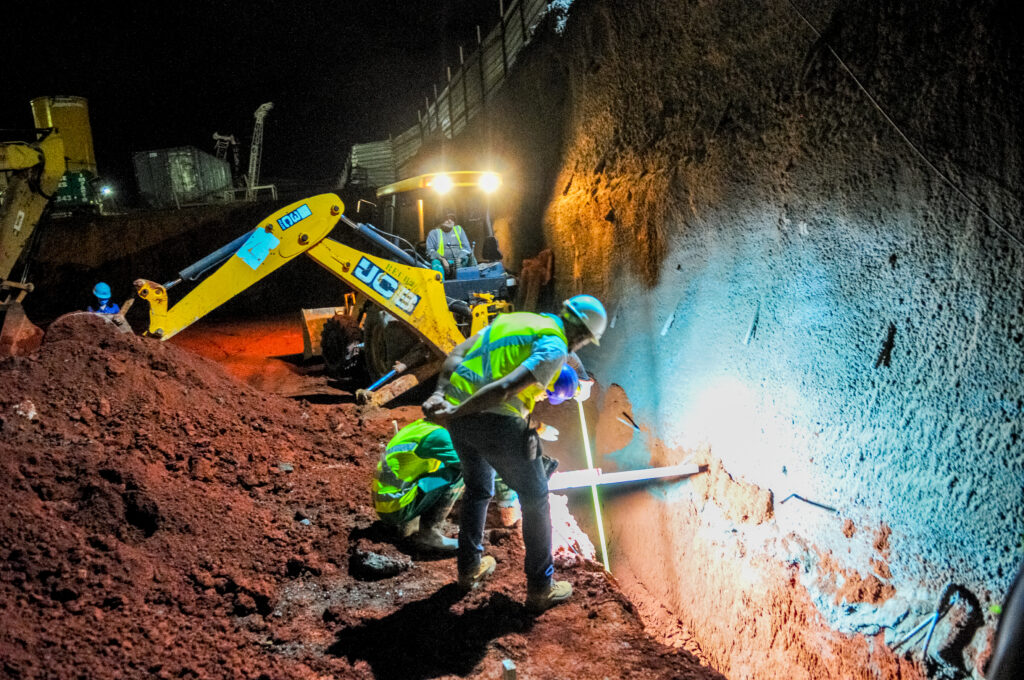 14h de obras sem parar no Túnel de Taguatinga