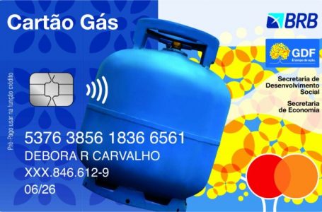 GDF faz busca ativa de beneficiários para o Cartão Gás