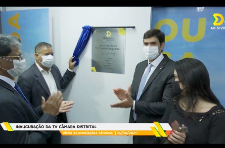 TV Câmara Distrital foi inaugurada