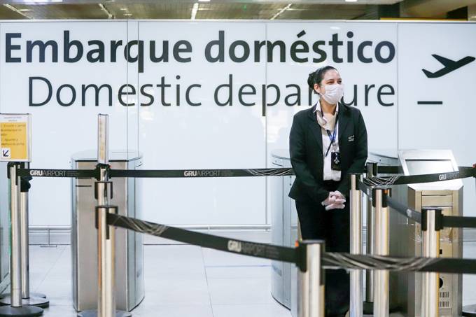 Aeroportos terão pontos de vacinação contra covid a partir de segunda