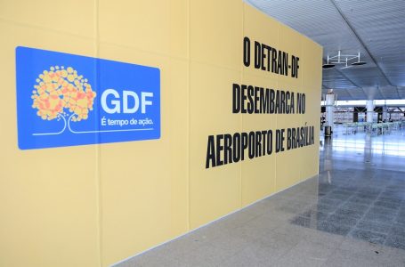 Novo posto de atendimento do Detran no Aeroporto Internacional de Brasília
