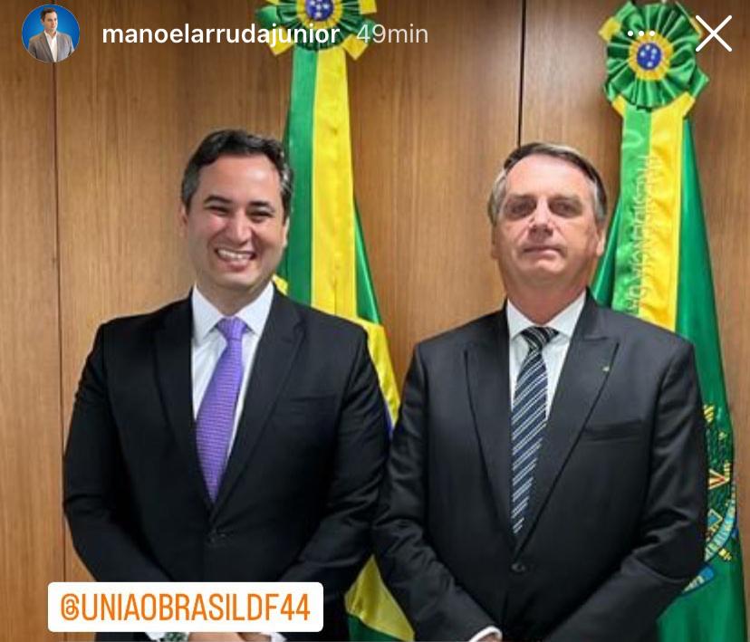 Chora, neném! União Brasil DF declara apoio a Jair Bolsonaro