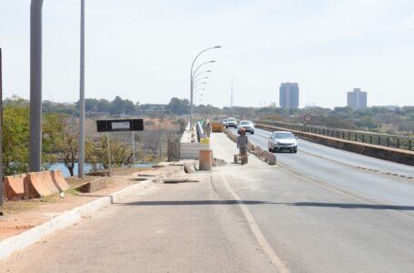 Ponte Costa e Silva recebeu reforma que  está próxima da conclusão