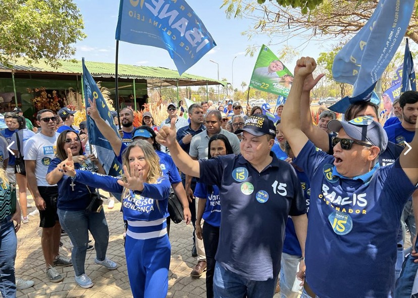 Pesquisa Real Time Big Data aponta que Ibaneis Rocha chega a quase 60% dos votos válidos faltando 20 dias para a votaçãoNão