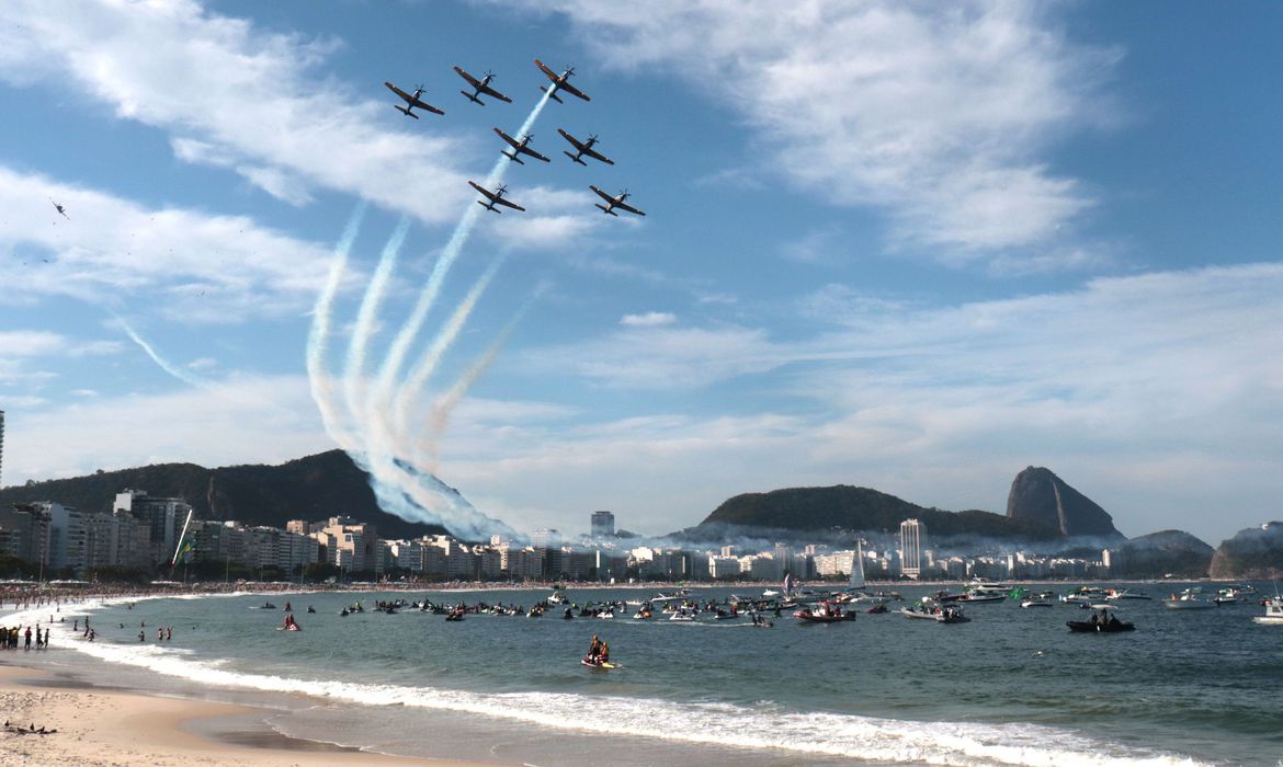 Presidente participa de celebração dos 200 anos da Independência no RJ