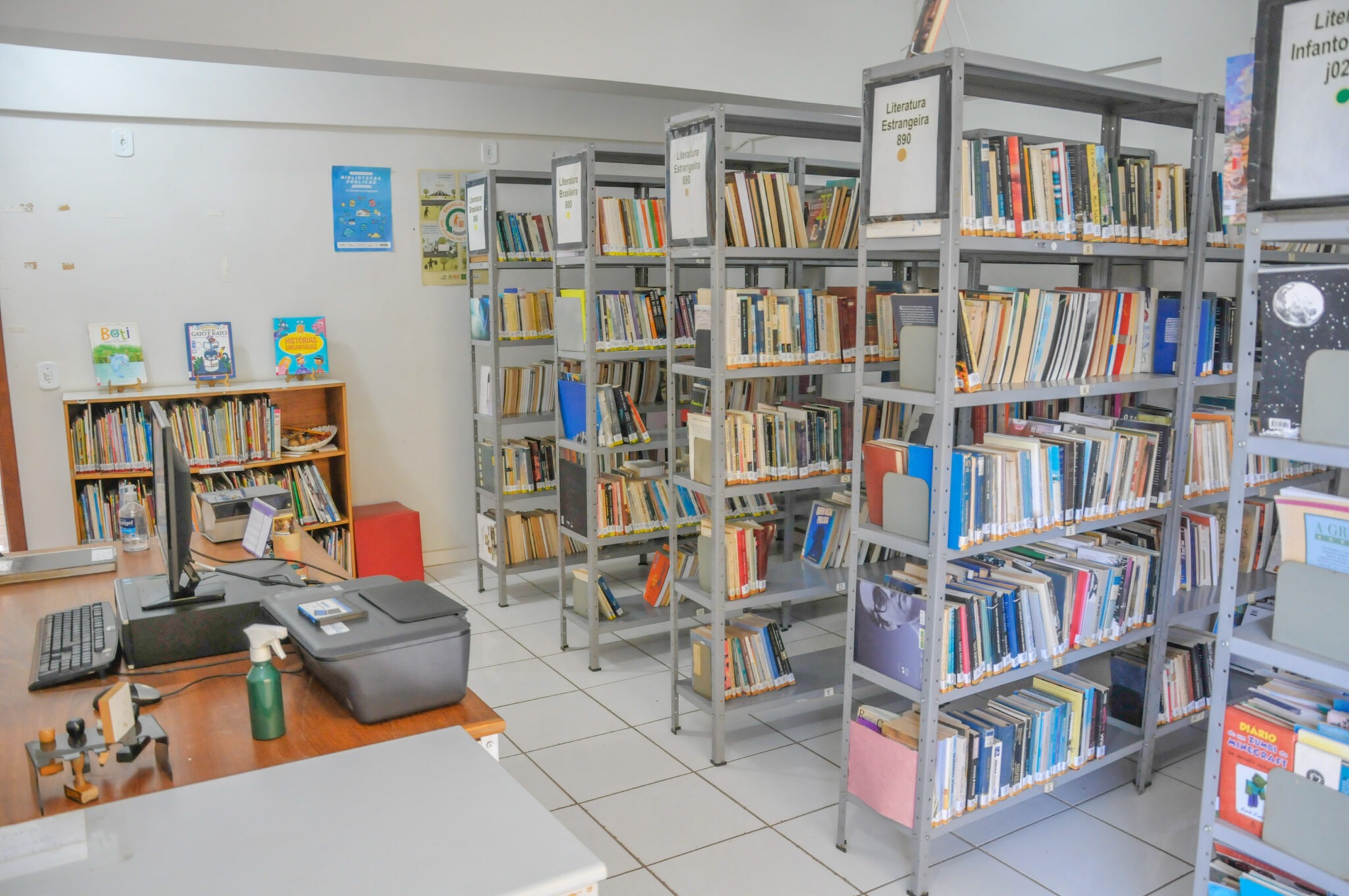 Frequente uma das 24 bibliotecas públicas do DF