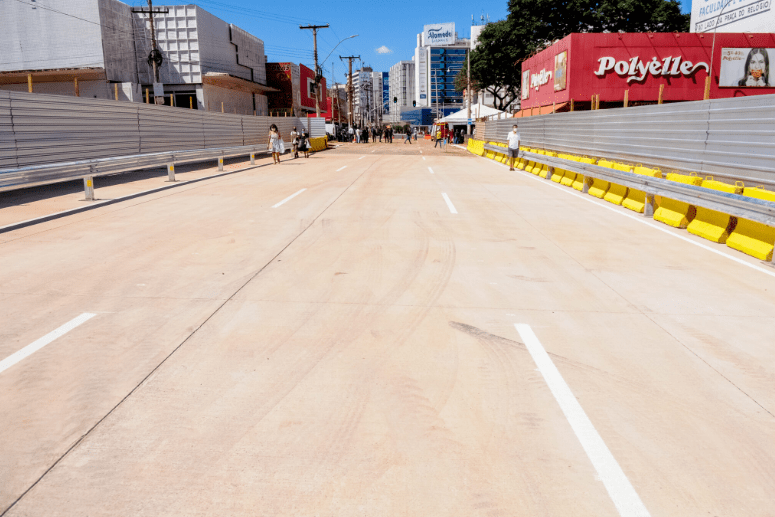 Liberações parciais na área do Túnel de Taguatinga desafogam trânsito