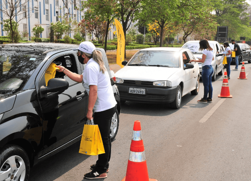 Ações educativas de trânsito marcam presença em vários pontos do DF