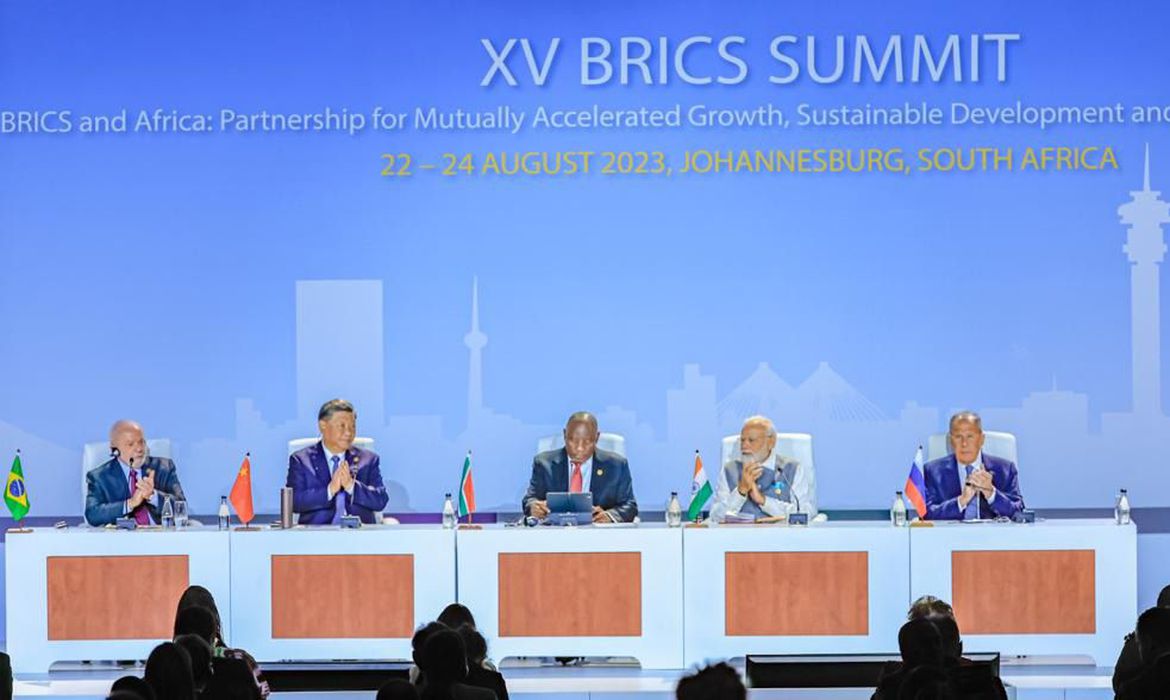 Brics terá seis novos países a partir de janeiro de 2024