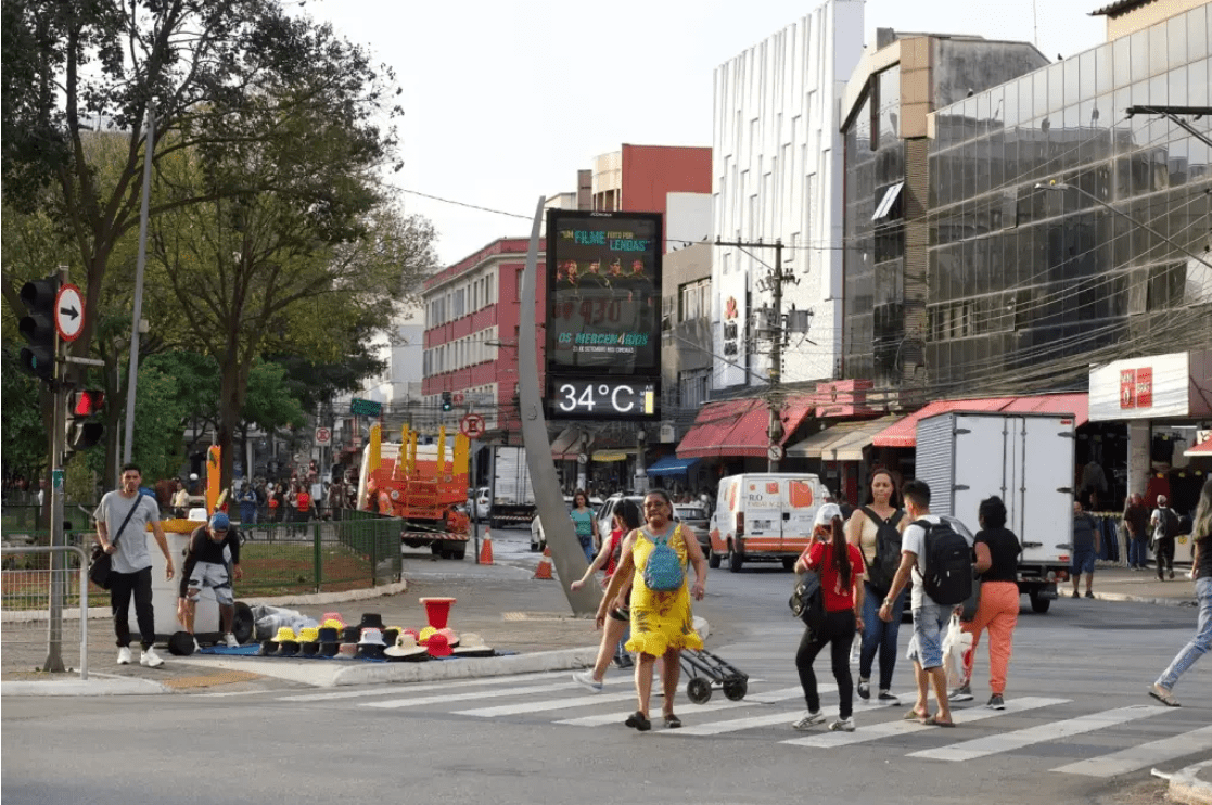 Somente três capitais devem ter máxima abaixo dos 30ºC nesta segunda-feira