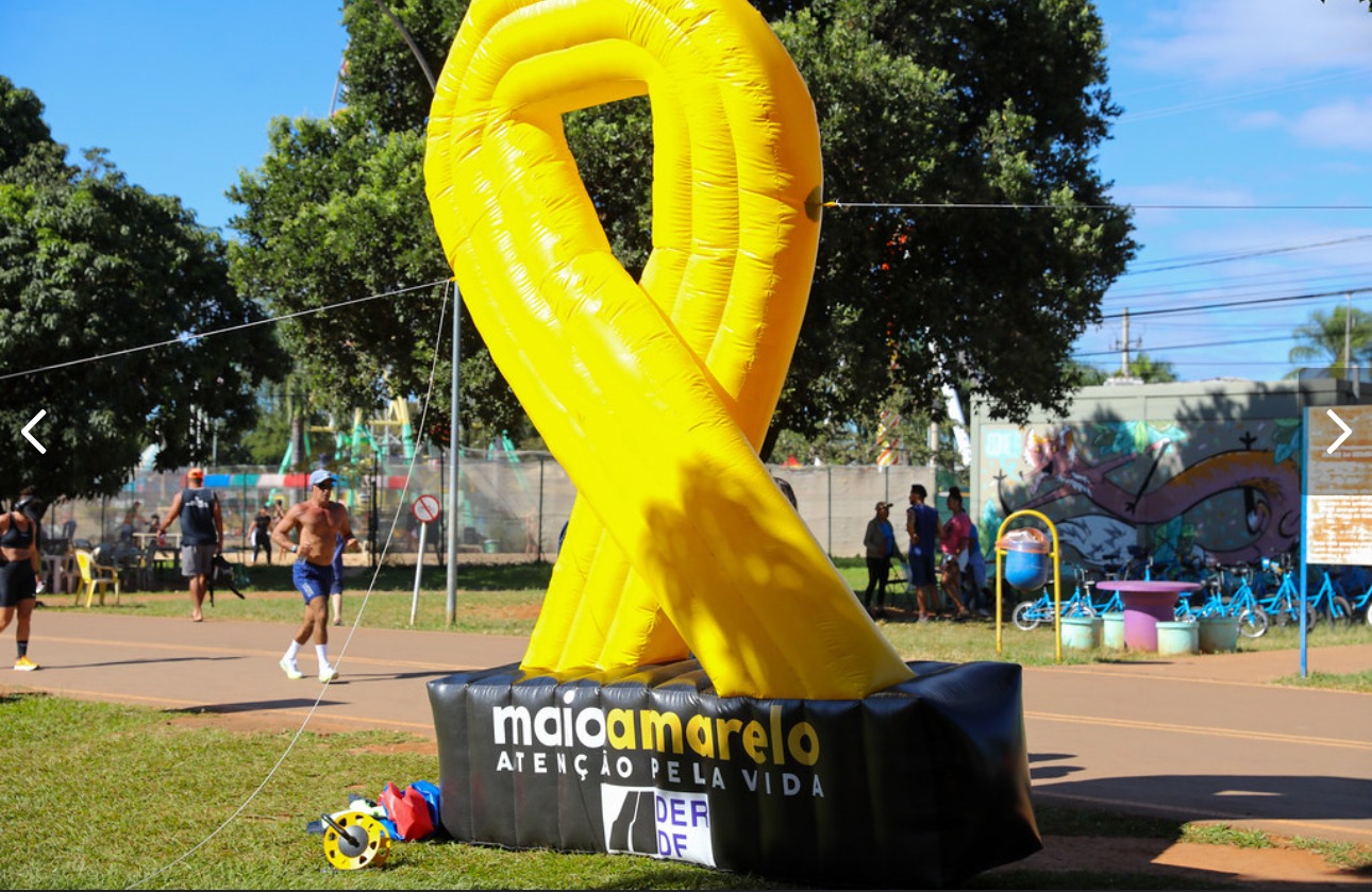 Dia Mundial do Trânsito e da Cortesia ao Volante é celebrado com conscientização no Parque da Cidade