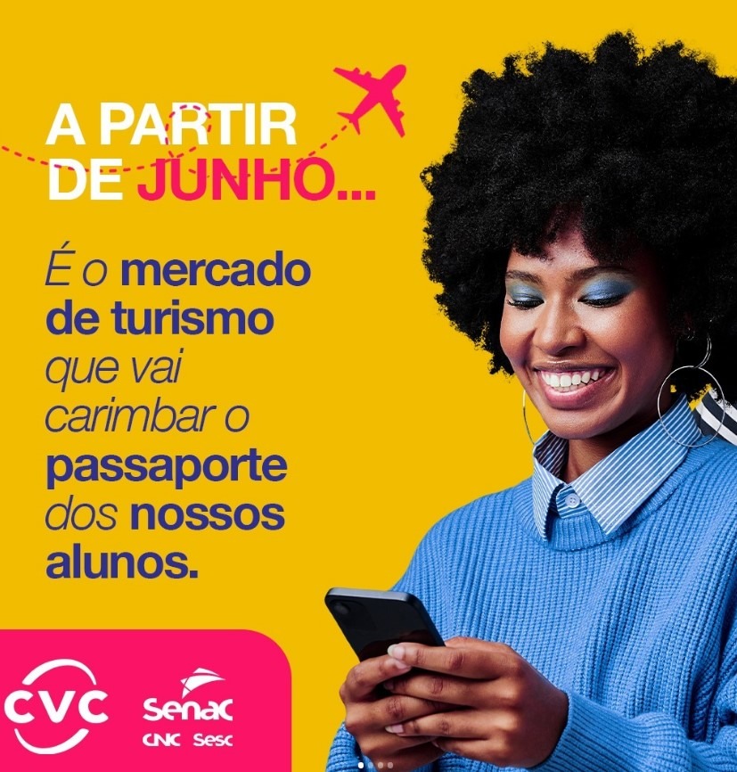 Senac Nacional se junta à CVC em programa de empregabilidade em turismo