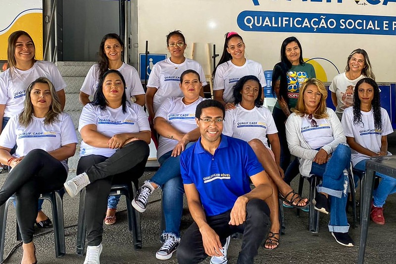 QualificaDF Móvel certificou mais de 9,8 mil pessoas desde lançamento