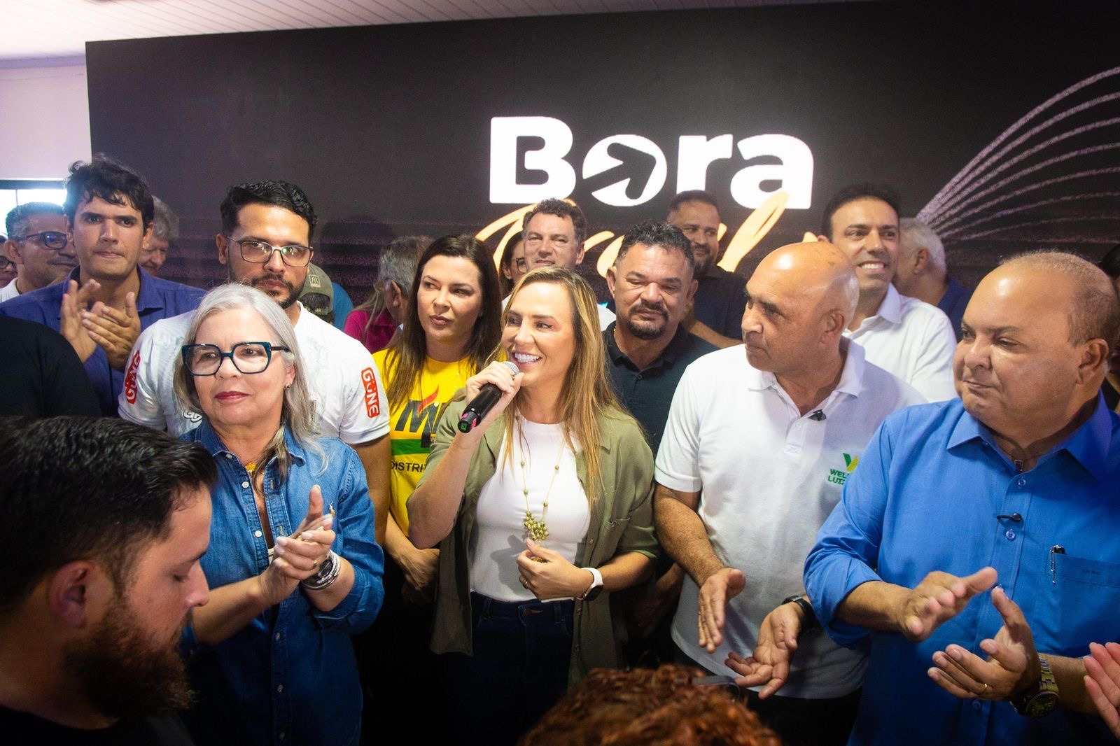 Celina Leão recebe apoio do governador Ibaneis Rocha para candidatura ao governo do DF