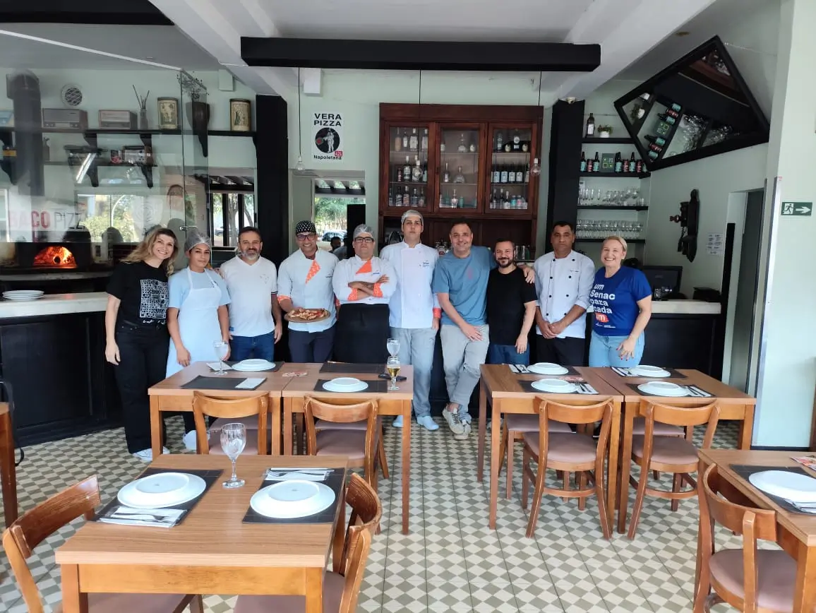 Instrutores do Senac-DF são selecionados para capacitação internacional em pizza napolitana