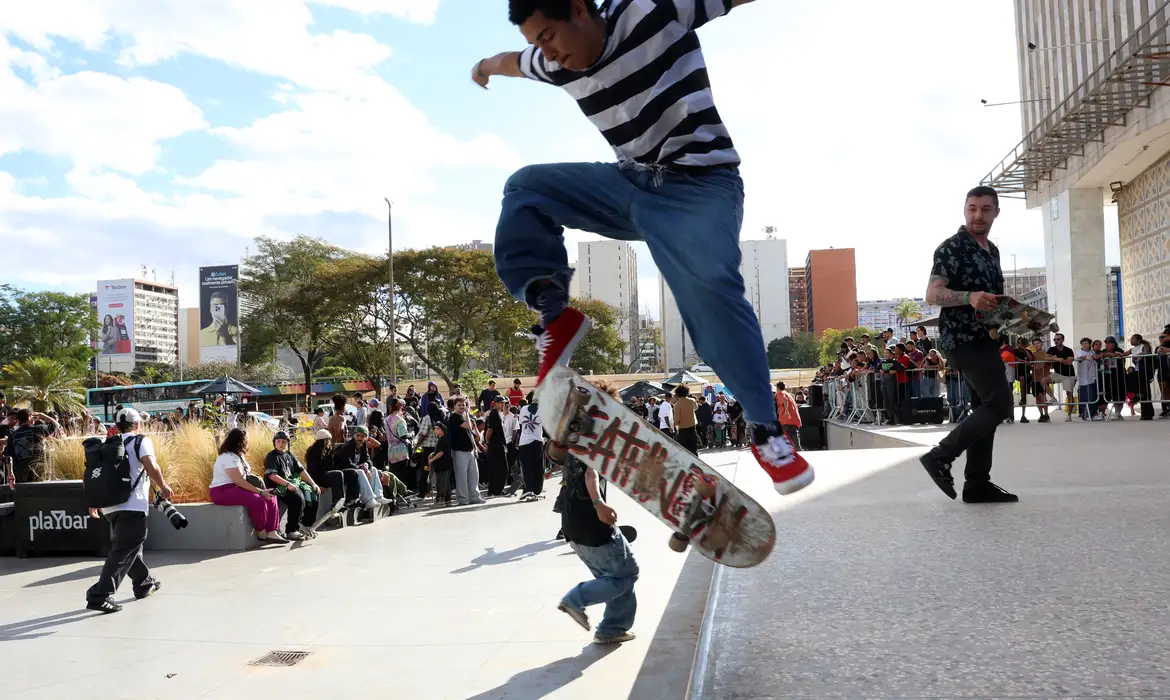 Brasília é palco de “esquenta” para evento mundial de skate