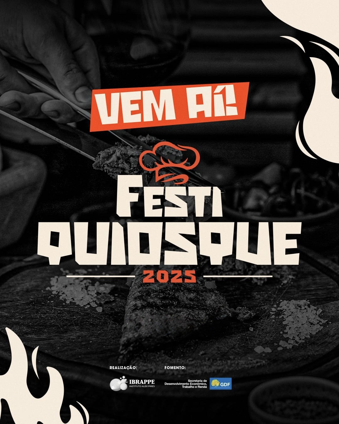 FestiQuiosque 2025 chega para celebrar a comida de rua em Brasília