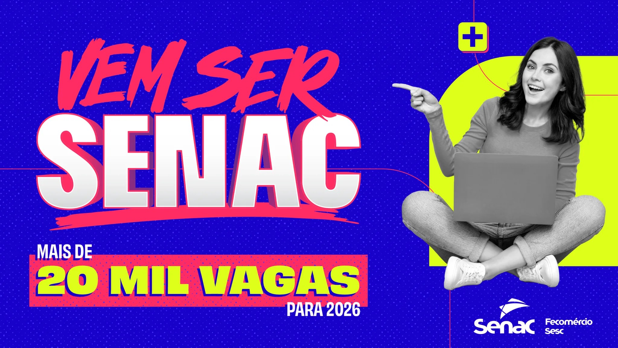 Senac-DF abre mais de 20 mil vagas em 210 cursos para quem quer se capacitar ou atualizar no mercado de trabalho