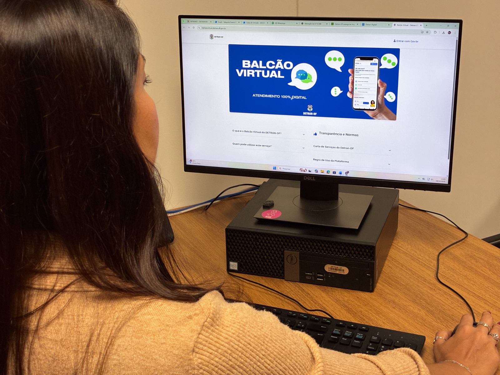 Detran-DF lança Balcão Virtual para atendimento ao cidadão