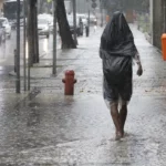 Inmet emite alerta laranja para tempestades no país até sábado