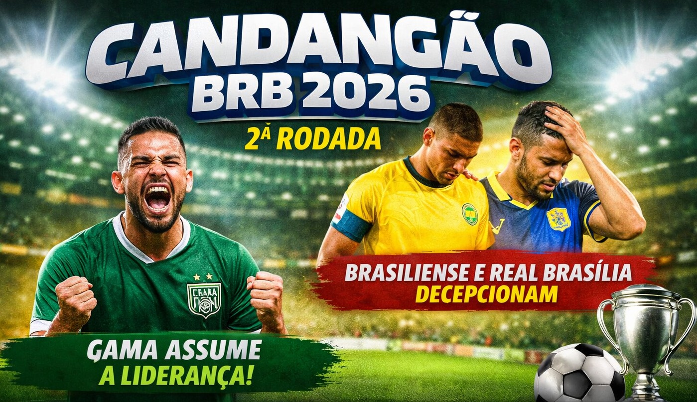 Rodada movimentada: Gama lidera e Brasília entra no alerta