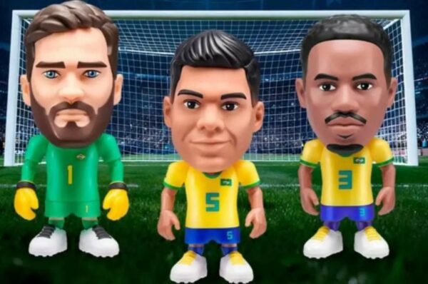 Alô, colecionadores: empresa lança coleção de mini jogadores para Copa do Mundo 2026