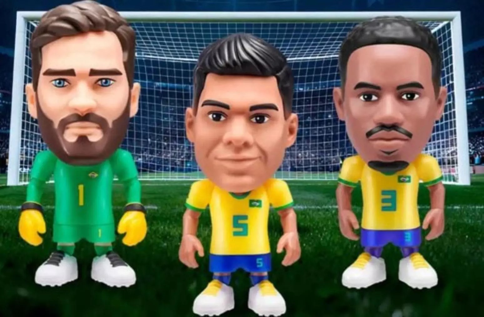 Alô, colecionadores: empresa lança coleção de mini jogadores para Copa do Mundo 2026