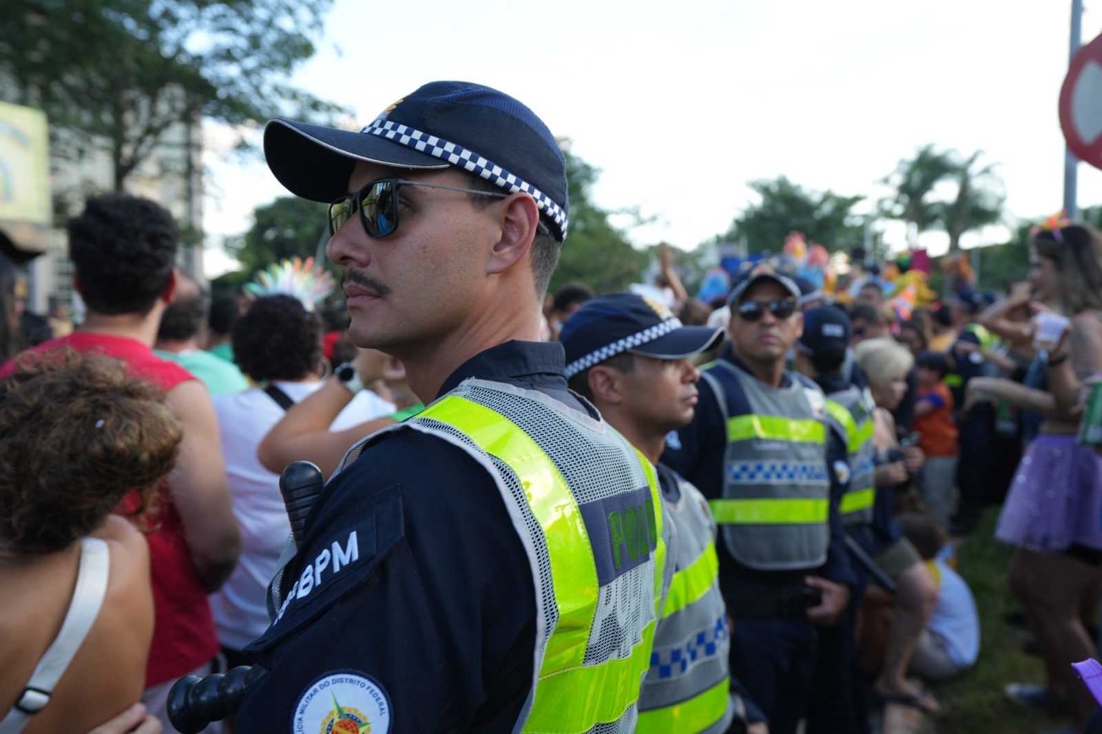 Segunda-feira de folia no DF tem forte atuação integrada e reforço no combate a furtos e crimes de oportunidade